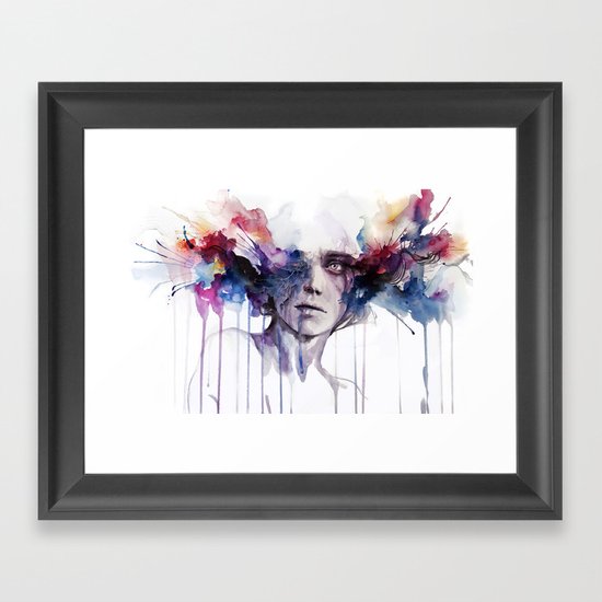 l'assenza Framed Art Print