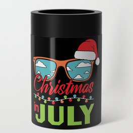 Christmas In July Sunglasses Can Cooler