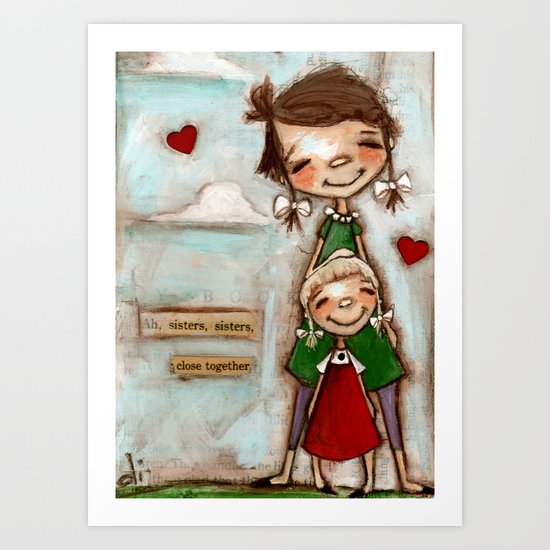 Close Together Art Print
