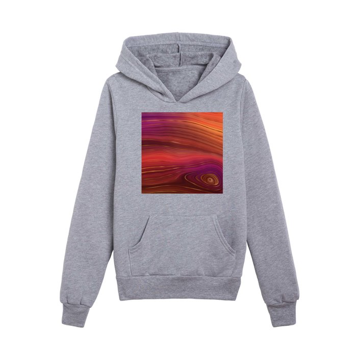 Earth Agate Texture 02 Kids Pullover Hoodie