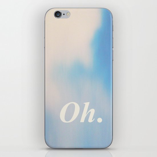 Oh. Lightness iPhone & iPod Skin