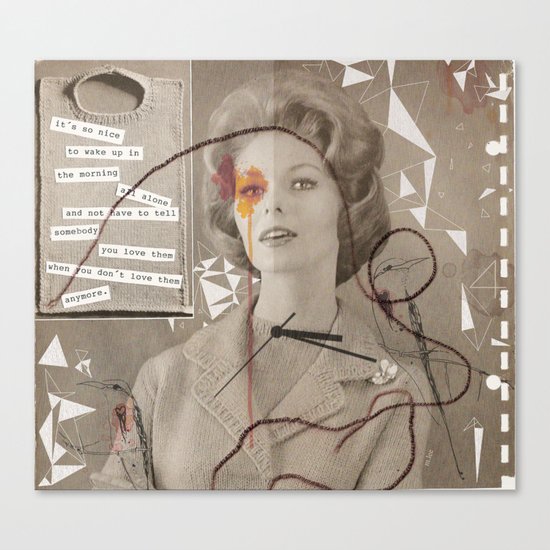 LOVE POEM Canvas Print
