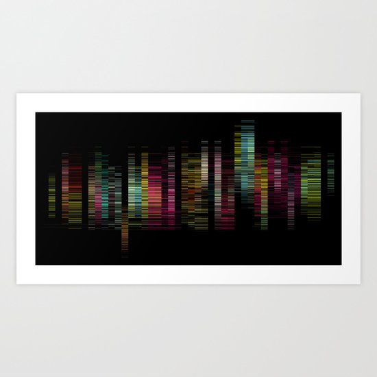 PXL V Art Print