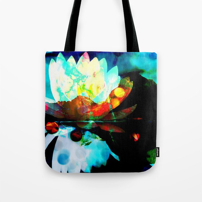 Lily on the Water Tote Bag