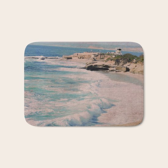 BOYS ON A ROCK Bath Mat