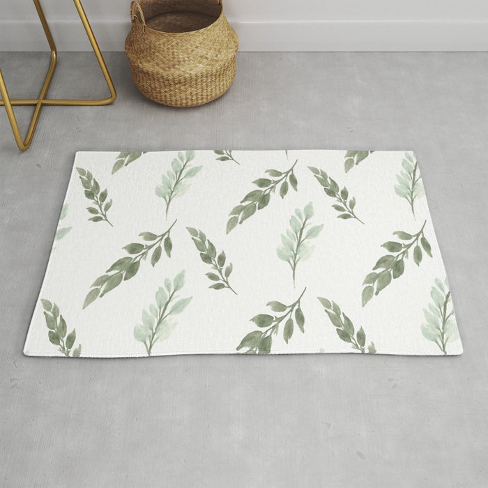 Spring Leaves Rug