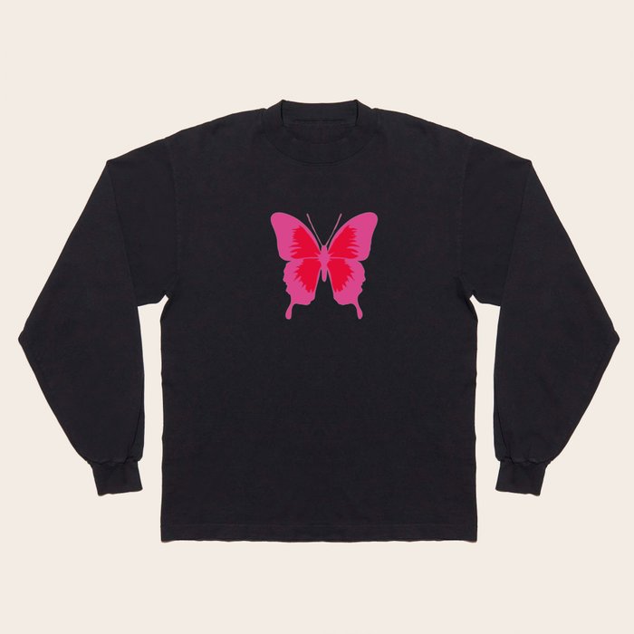 Cute pink long sleeve shirts cheap