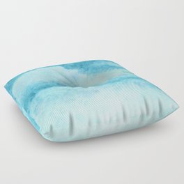 Avalancha And Snow Floor Pillow