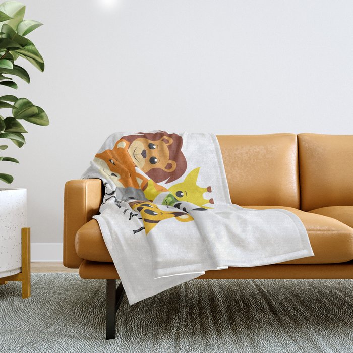 Throw blankets with best sale animals on them