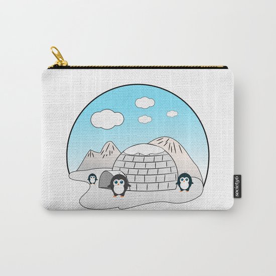 Cute penguins Carry-All Pouch