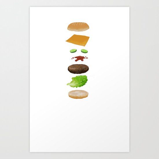 Ode to Bob's Burgers Art Print