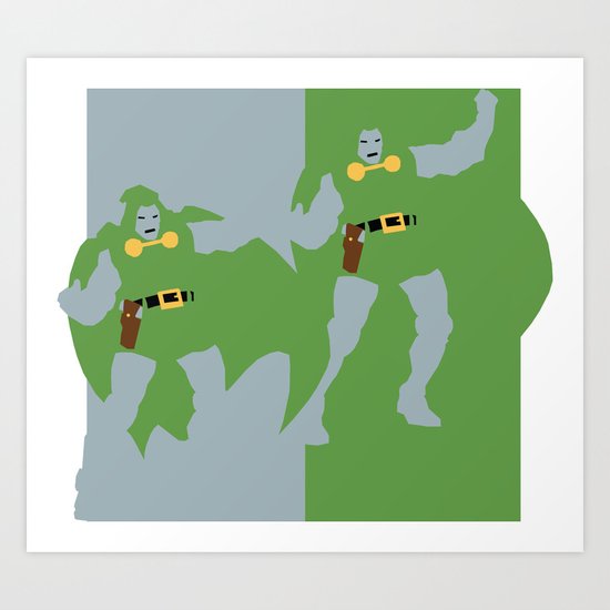 Dr. Doom Art Print