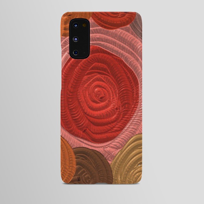 Colorful Metallic Swirls Android Case