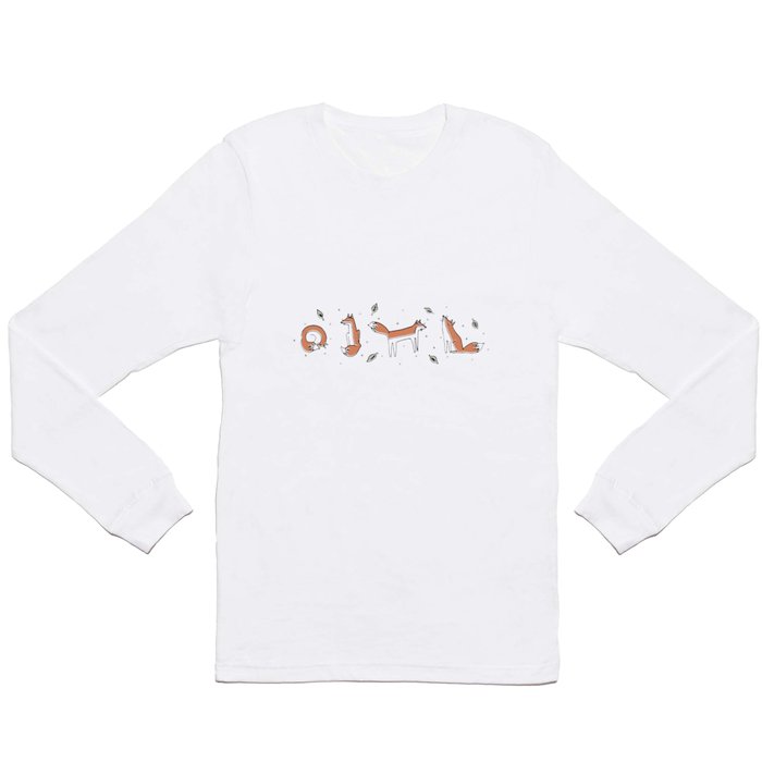 FOXES Long Sleeve T Shirt
