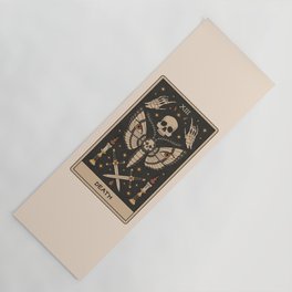 Death - Moth Tarot Yoga Mat