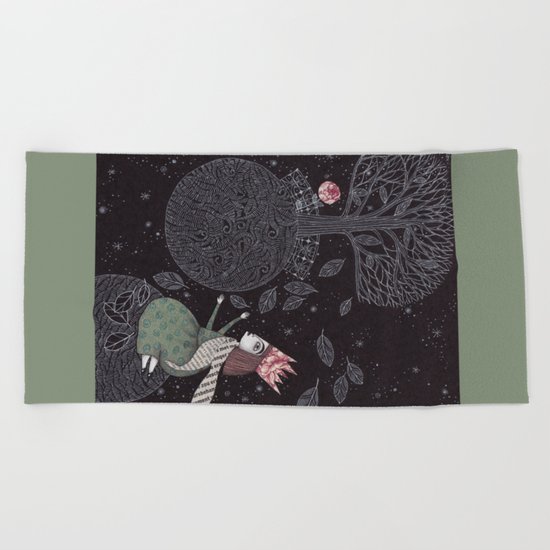 Five Hundred Million Little Bells (4) Beach Towel