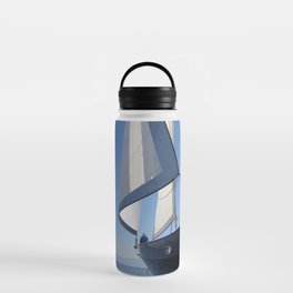 big sailboat sailing Water Bottle