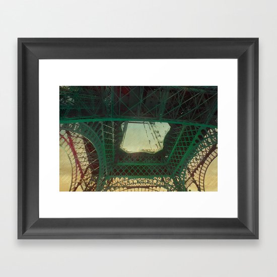 in the eye Framed Art Print