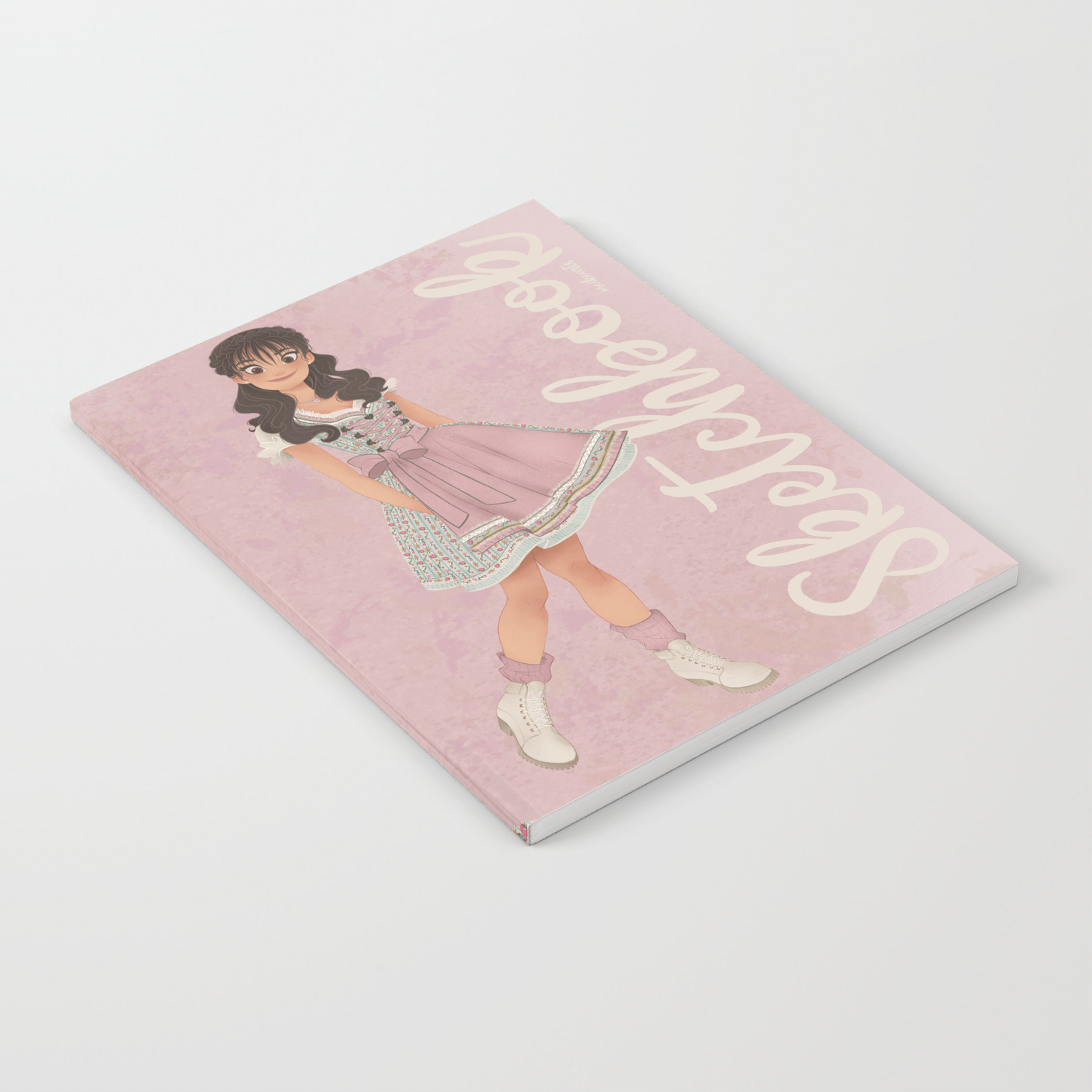 pink dirndl