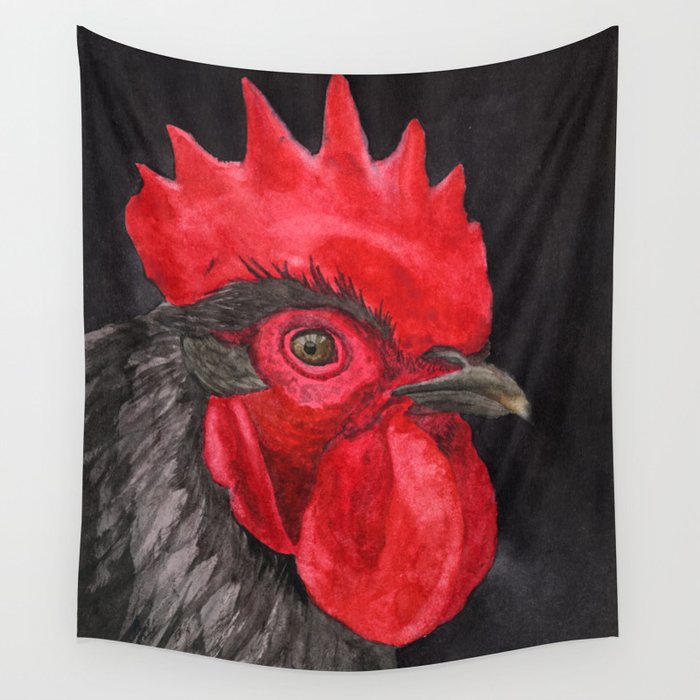 Rooster Wall Tapestry