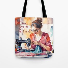 Creative Woman Sewist 1 Tote Bag