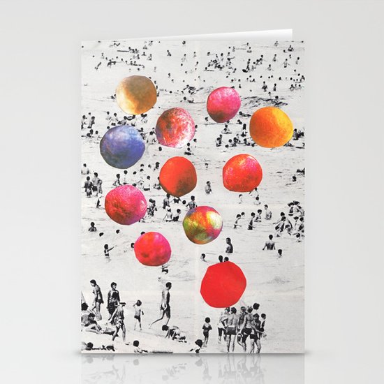 BEACH BALLS Stationery Cards