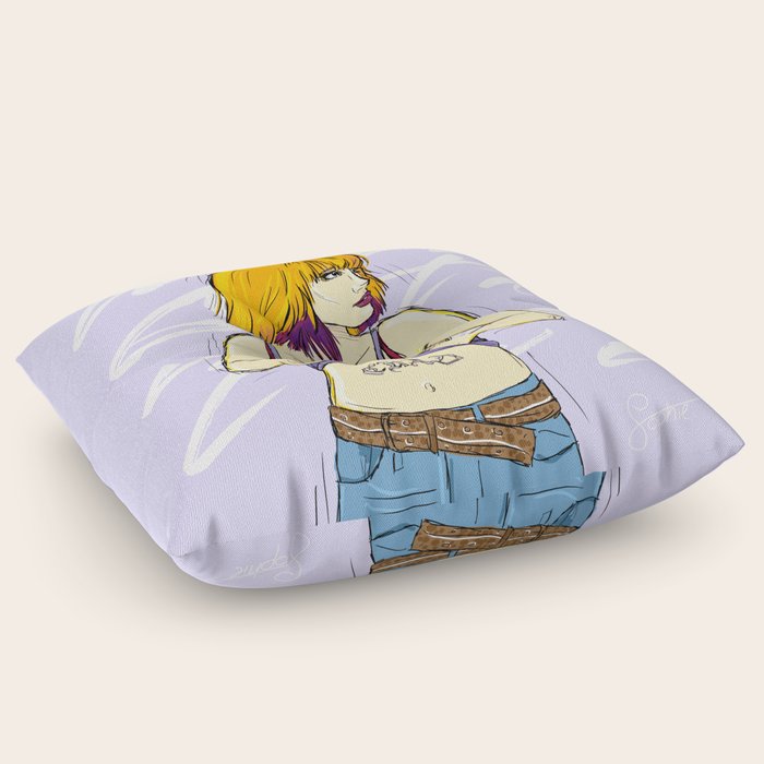 Floor outlet body pillow