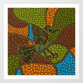 Dot Painting Art Prints For Any Decor Style Society6