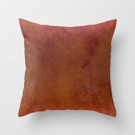 Orange red background Throw Pillow