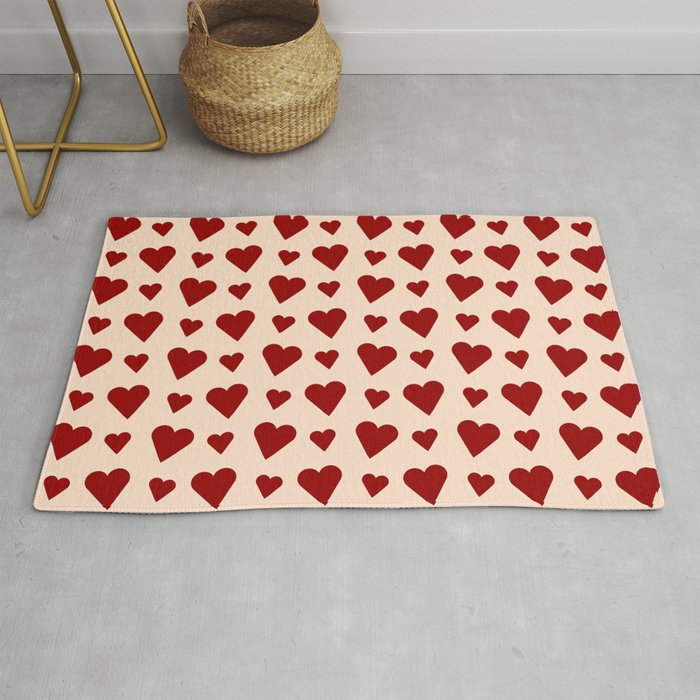 Heart and love 35 Rug