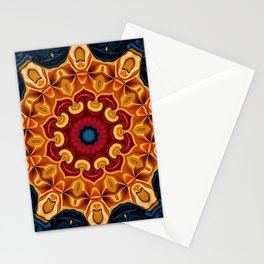 Sci-Fi Civilization Mandala Stationery Card