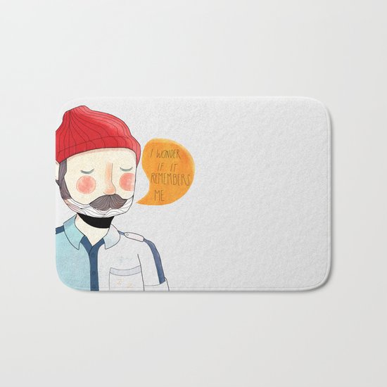 I Wonder If It Remembers Me Bath Mat