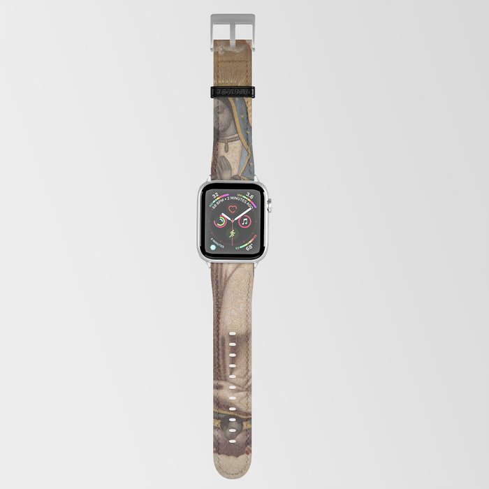Our Lady Of Guadalupe Full Vintage Painting Apple Watch Band