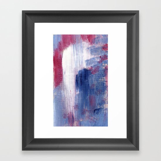 I can't tell what I feel Framed Art Print