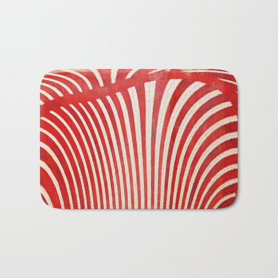 A Mess of Zebras Bath Mat