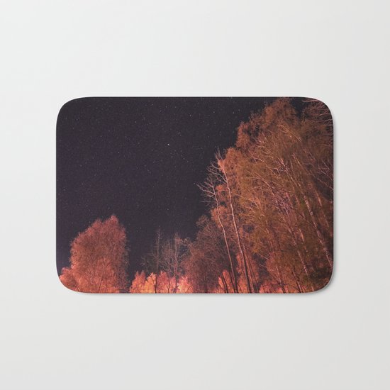 Firey woods Bath Mat