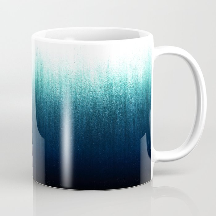 Teal Ombr Coffee Mug by Caitlin Workman Society6