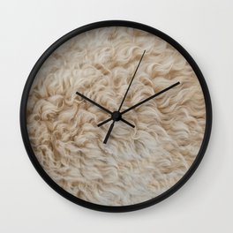 Sheep's wool Wall Clock