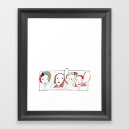 Le Quattro Grazie Framed Art Print