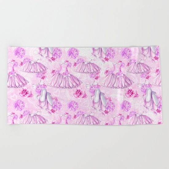 Ballerina #2 Beach Towel