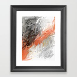 Gaia 5 - Contemporary Abstract Painting Framed Art Print