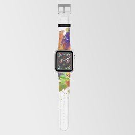 Watercolor Inline Skater Apple Watch Band
