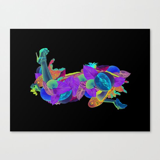 Candela Collage Canvas Print