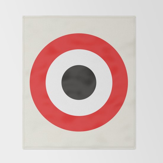 Bullseye Throw Blanket