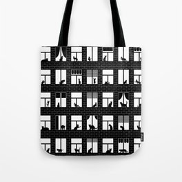 Feline Towers Tote Bag