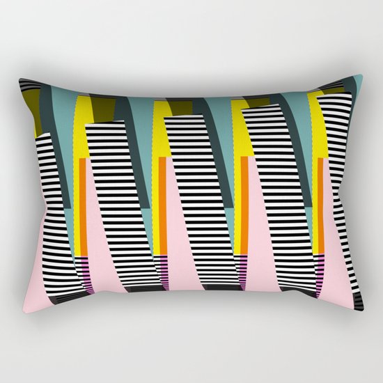 Stripped Rectangular Pillow
