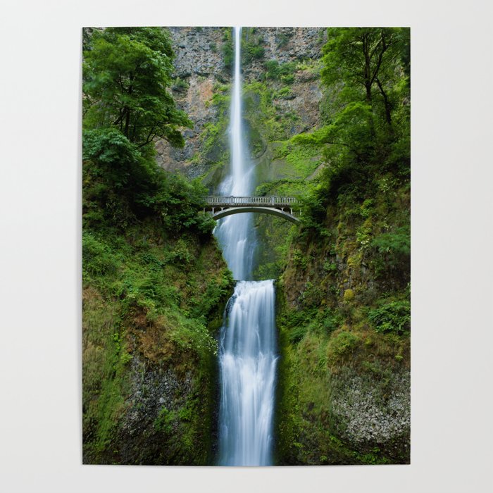 Milky WaterFall Poster