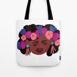 Bold Floral Vibes Tote Bag