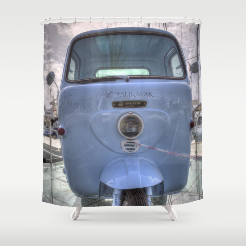 Lambretta Arcelik Lambro 200 Shower Curtain By Davidpyatt Society6