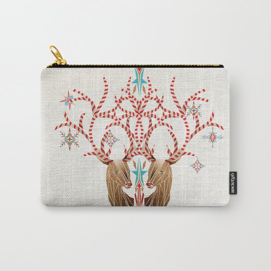 christmas deer Carry-All Pouch